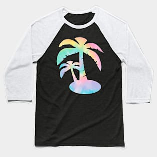 palm tree rainbow Baseball T-Shirt